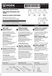 Moen 6102 Manual De Instrucciones