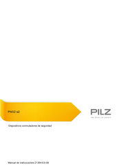 Pilz PNOZ s2 Manual De Instrucciones