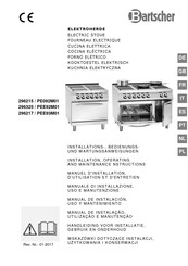 Bartscher PE092M01 Manual De Instalación, Uso Y Mantenimiento
