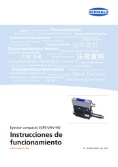 schmalz SCPS-UHV-HD Instrucciones De Funcionamiento