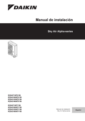 Daikin Sky Air Alpha RZAG71M7V1B Manual De Instalación