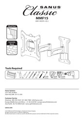 Sanus Classic MMF15 Manual De Instrucciones