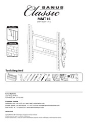 Sanus Classic MMT15 Manual Del Usuario