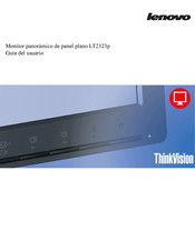 Lenovo ThinkVision LT2323p Guia Del Usuario