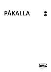 IKEA PAKALLA Manual De Instrucciones