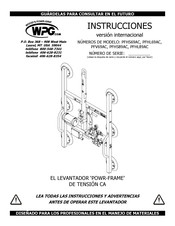 WPG PFHS89AC Instrucciones