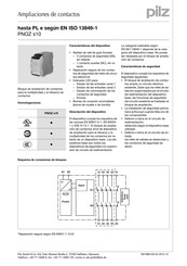 Pilz PNOZ s10 Manual Del Usuario