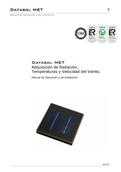 atersa Datasol MET 4403 v2 Manual De Operación Y De Instalación