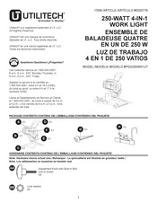 Utilitech 0320779 Manual De Instrucciones