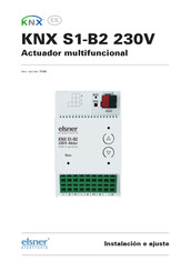 elsner elektronik KNX S1-B2 Instalación E Ajuste