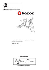 Razor DRIFT RIDER Manual Del Usuario