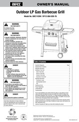 Backyard Grill GBC1103W Manual Del Propietário