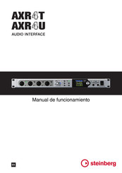 Steinberg AXR4U Manual De Funcionamiento Y Esquema