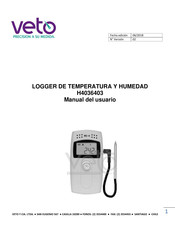 Veto H4036403 Manual Del Usuario