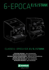 Rancilio CLASSE 6 Serie Instrucciones Originales