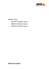 Axis Communications M1137 Guia Del Usuario