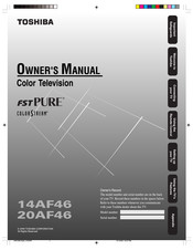 Toshiba 20AF46 Manual Del Propietário