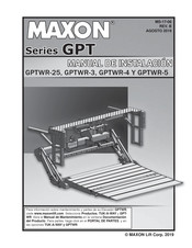 Maxon GPTWR-5 Manual De Instalación