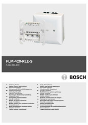 Bosch FLM-420-RLE-S Guia De Instalacion