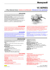 Honeywell VC Serie Manual Del Usuario