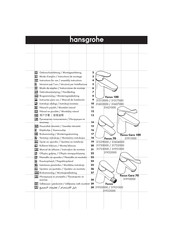 Hansgrohe Focus 31921000 Modo De Empleo/Instrucciones De Montaje