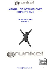 Grunkel SP-15 FX-1 Manual De Instrucciones