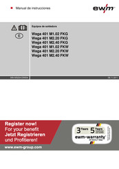 EWM Wega 401 M2.20 FKG Manual De Instrucciones