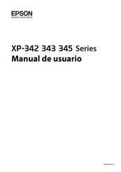 Epson XP-342 Serie Manual De Usuario