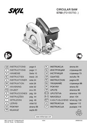 Skil F0155750 Serie Manual De Instrucciones