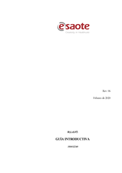 Esaote Serie 620 Guía Introductiva