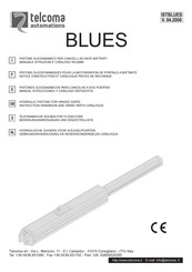 Telcoma Automations BLUES 20/R Manual Istrucciones Y Catalogo Repuestos