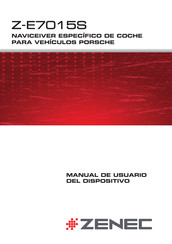 ZENEC Z-E7015S Manual De Usuario