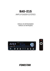 FONESTAR BAS-215 Manual De Instrucciones