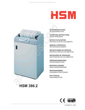 HSM 386.2 Instrucciones De Servicio