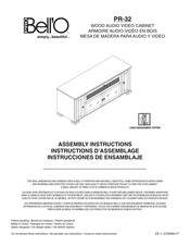 Bell'O PR-32 Instrucciones De Ensamblaje