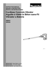 Makita XRV02Z Manual De Instrucciones