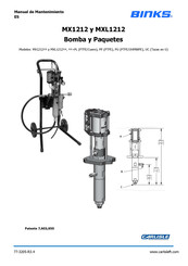 Binks MX1212PU Manual De Mantenimiento