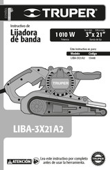 Truper LIBA-3X21A2 Instructivo