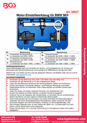 BGS technic 62627 Modo De Empleo