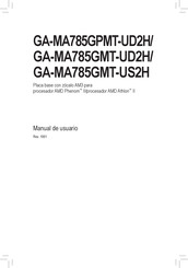 Gigabyte GA-MA785GPMT-UD2H Manual De Usuario