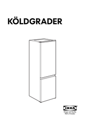 Ikea KÖLDGRADER Manual Del Usuario