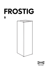 IKEA FROSTIG B Manual Del Usuario