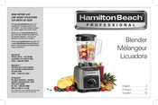 Hamilton Beach Professional 58800 Manual Del Usuario