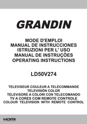 Grandin LD50V274 Manual De Instrucciones