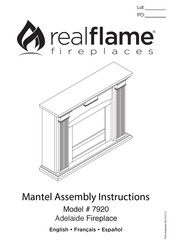 RealFlame 7920E-DBW Manual De Instrucciones