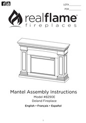 RealFlame 8290E Instrucciones De Montaje