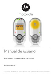 Motorola MBP16 Manual De Usuario