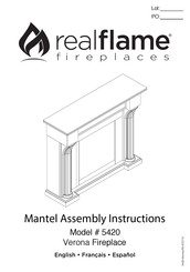 RealFlame 5420 Manual De Instrucciones