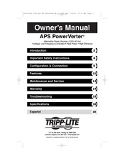 Tripp-Lite APS1012 Manual Del Propietário