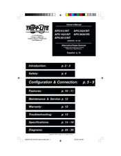 Tripp-Lite APS 912 INT El Manual Del Propietario